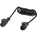 Spiralkabel 2x13 Pol PVC-Stecker 1,75 m