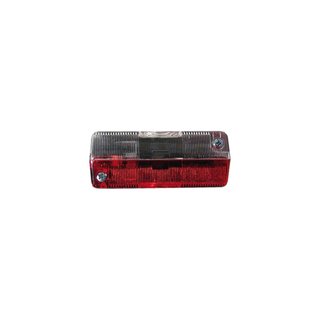 Begrenzungsleuchte rot/wei ohne Gummipendel