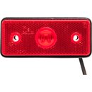 Begrenzungsleuchte LED, rot, 12-24 Volt