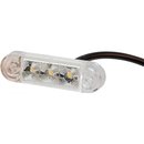 Seitenmarkierungsleuchte LED wei mit 500 mm Kabel