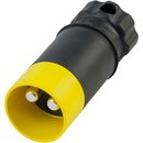 Stecker 2-pol, 24 Volt, fr 50 mm Kabel