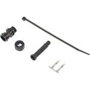 Bajonettverbinder 2-polig, mnnlich, schwarz