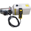 Elektrohydraulikaggregat, 12 Volt, 4 Liter Tank,