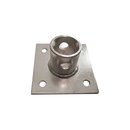 Flanschplatte 120 x 120 mm fr Kurbelsttzen