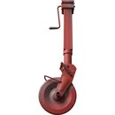 Stahl-Sttzrad 80 mm vierkant, Sttzlast 1900 kg