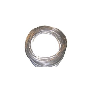 PVC-Seil,  8 mm, Silber, Preis pro Meter