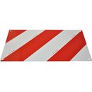 Warntafel linksabweisend, 564 x 282 mm
