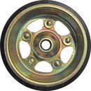 Vollgummirad für Stützrad, 230x80 mm, Metallfelge...
