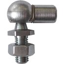 Winkelgelenk, Stahl, M6/M6, 19 x 11 mm