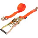 Zurrgurt 2-tlg. Spitzhaken, L 6000 mm, U 4000 daN