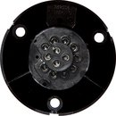 Steckdose 13-polig, 12V, Kunststoff, wasserdicht