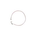 Abreiseil mit se, Lnge 2000 mm, rot