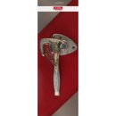 Winkelhebelverschluss rechts, Federsicherung, Gr.1