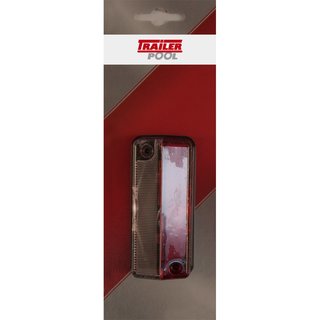 Begrenzungsleuchte rot/wei ohne Gummipendel