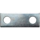 Gegenhalter zu U-Bgel 80 x 100 x 6 mm, 2 Loch
