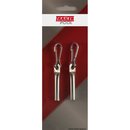 2 x Seilendverschluss mit Simplexhaken, Seil- 6mm
