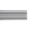 Tandem-Airlineschiene rund, L 1956 mm, Alu, Aufbau